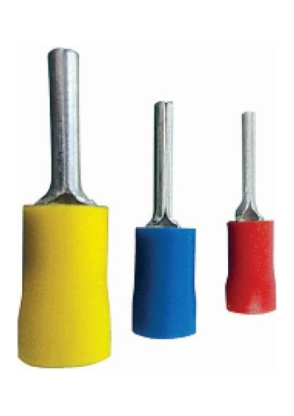 Ptv 2-10 1.50-2.50 mm Mavi Iğne Tip Izoleli Kablo Ucu 10'lu