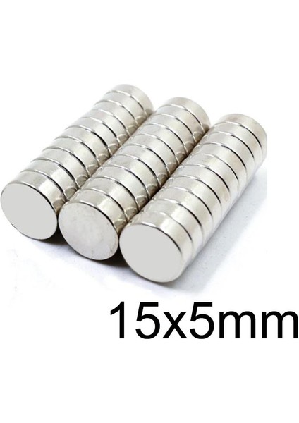 15X5MM Neodyum Güçlü Mıknatıs - Neodim Magnet