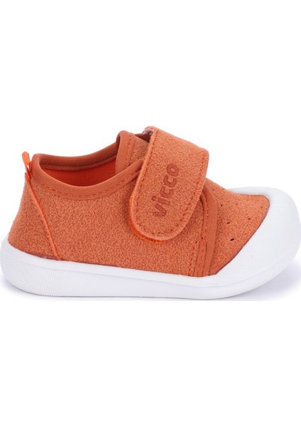 Anka Kız / Erkek Çocuk Turuncu Ilk Adım Bebe Patik Panduf Günlük Spor Ayakkabı 950.E19K.233