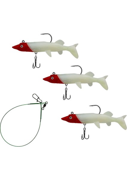 Crazy Plus 12 cm Soft Lure 3 Pcs Wrh-01