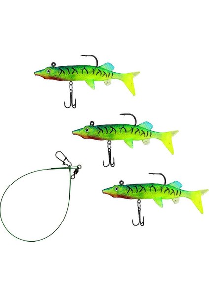 Crazy Plus 12 cm Soft Lure 3 Pcs Gt-03