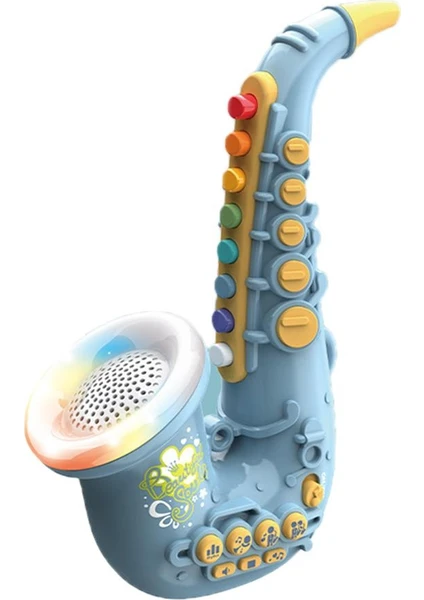 Trompet / Saksafon / Klarinet Hediye Enstrüman Oyuncakları Bebek Erken Öğrenme Saksafon Yeşil (Yurt Dışından)