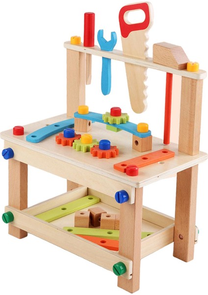 Tr Aracı Tombench Araçları Çocuk Oyuncak Yaratıcı Yapı Bebek Toddlers Ahşap Için (Yurt Dışından)