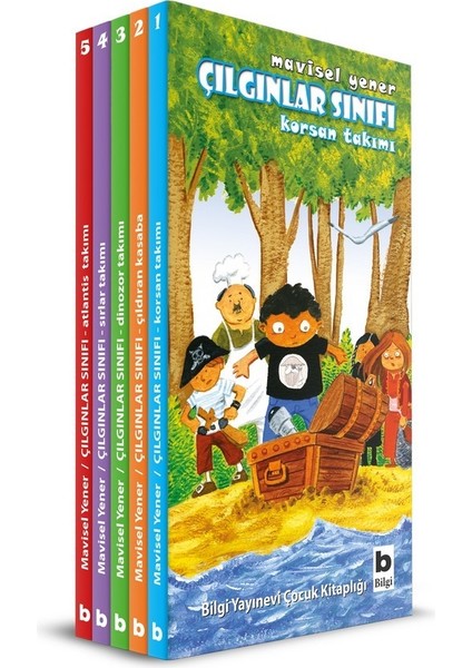 Çılgınlar Sınıfı Seti (5 Kitap) - Mavisel Yener