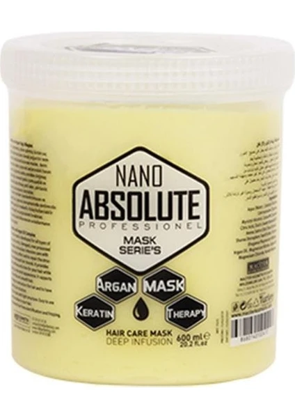 Nano Absolute Argan Keratin Maske 500 ml