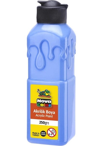 Akrilik Boya 250 ml 1 Adet Nova Color Akrilik Boyalar 250 ml 1 Adet