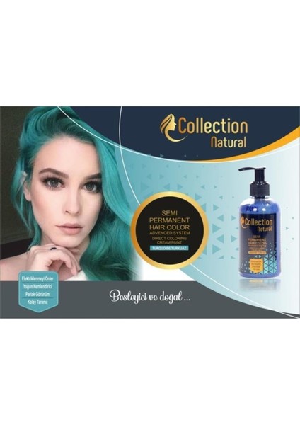 Naturel Hair Color Turkuaz Saç Boyası 250 ml