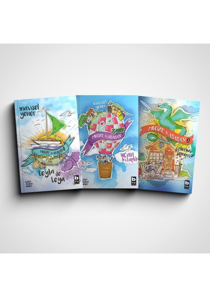 Mucize Kasabası Seti (3 Kitap) - Mavisel Yener