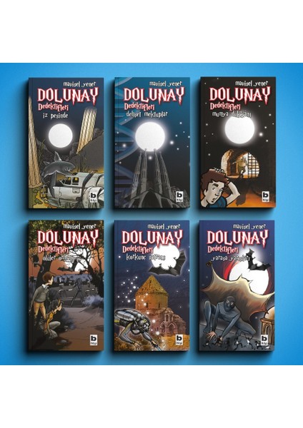 Dolunay Dedektifleri Seti (6 Kitap) - Mavisel Yener