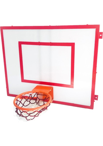 Adelinspor Mini Basketbol Potası 80*100 cm 10 mm Beyaz