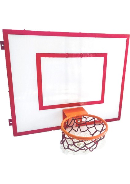 Adelinspor Mini Basketbol Potası 80*100 cm 10 mm Beyaz