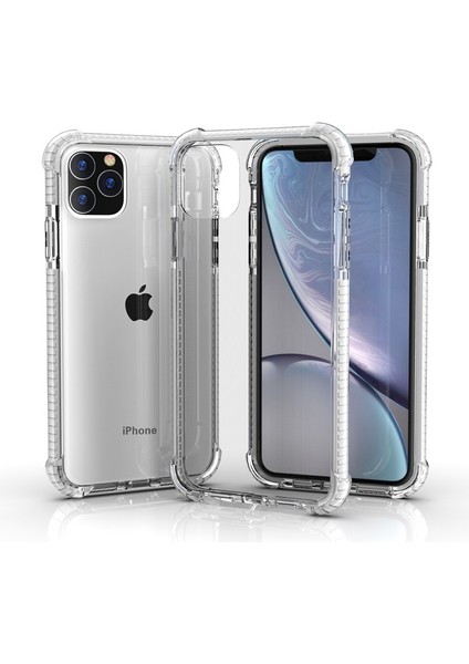 Apple İphone 11 Pro Max Uyumlu Darbeye Dayanıklı Akrilik Telefon Kılıfı - Beyaz (Yurt Dışından)