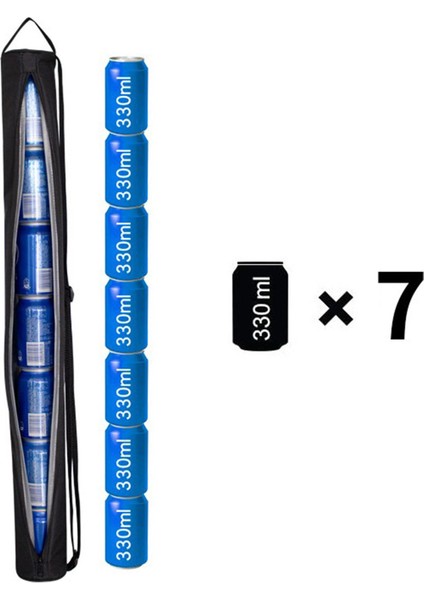 Kişiselleştirilmiş Golf Soğutucu Çanta 7-Can Plaj Bira Kol Çoğu Golf Çantaları Siyah Uyar(Yurt Dışından) indirimleri