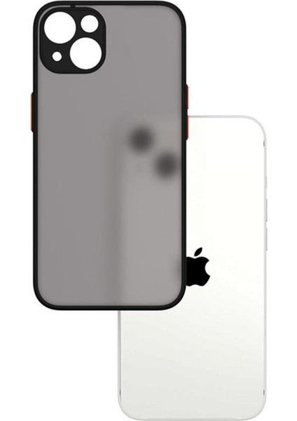 Apple iPhone 13 Mini London Serisi Darbeye Dayanıklı Kılıf - Buzlu Siyah modelleri