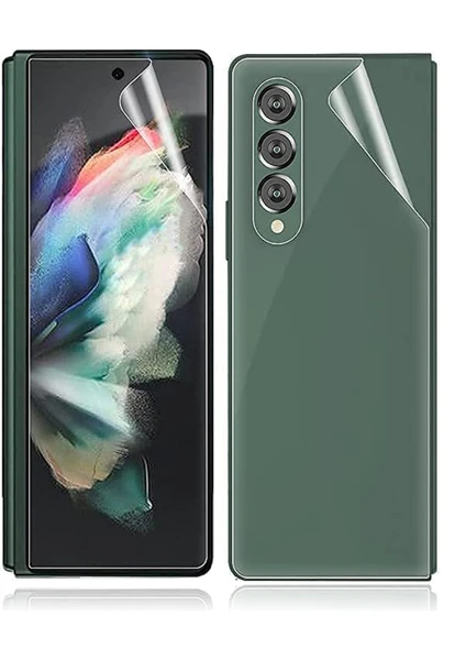 Samsung Galaxy Z Fold 3 Hydrogel Esnek Ön Arka Koruma Filmi