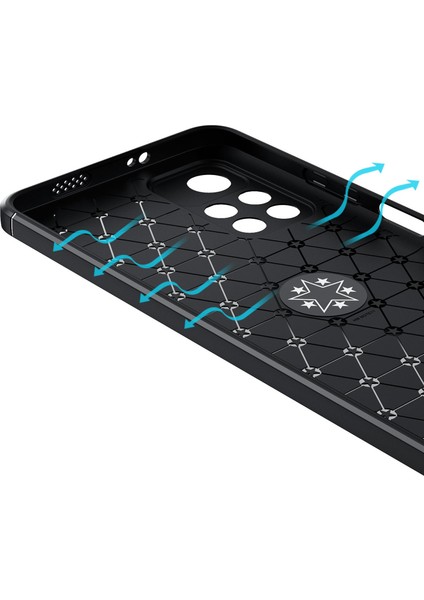 Xiaomi Redmi Note 11 Çin Versiyon Focus Serisi Yüzük Standlı Silikon Kılıf - Siyah fırsatları