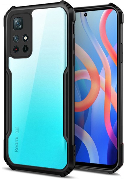 Xiaomi Poco M4 Pro Airbag Serisi Darbeye Dayanıklı Köşe Korumalı Kılıf