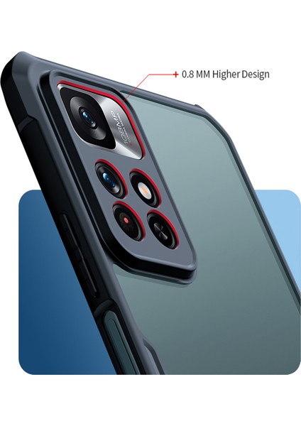 Xiaomi Poco M4 Pro Airbag Serisi Darbeye Dayanıklı Köşe Korumalı Kılıf