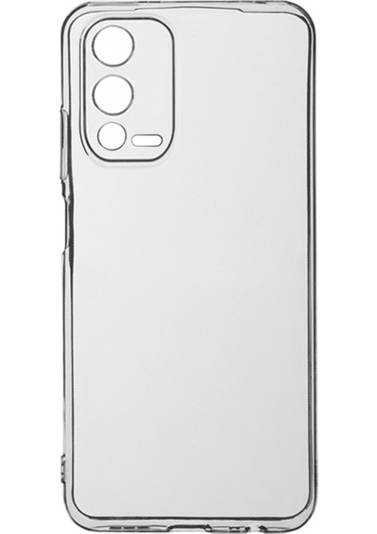 Micocase Oppo A55 0.2 mm Ultra Ince Soft Silikon Kılıf - Şeffaf