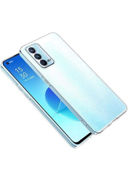 Micocase Oppo A55 0.2 mm Ultra Ince Soft Silikon Kılıf - Şeffaf