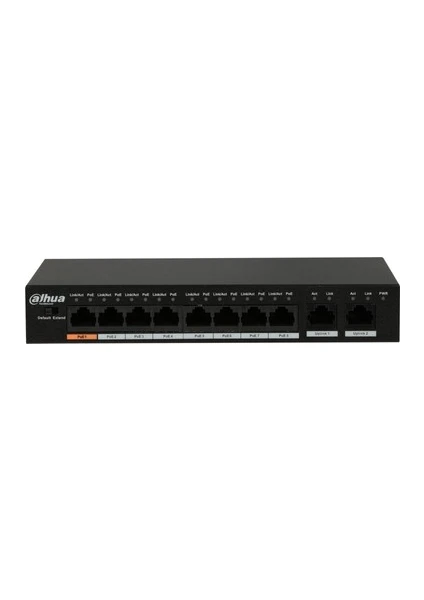 PFS3010-8ET-96 8 Port Poe Yönetilemez Switch