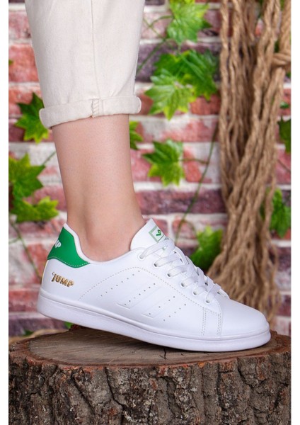 15306 / 15307 Kadın - Erkek Beyaz Yeşil Sneaker Anatomik Günlük Spor Ayakkabı 36/45 -1 fiyatları