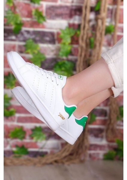 15306 / 15307 Kadın - Erkek Beyaz Yeşil Sneaker Anatomik Günlük Spor Ayakkabı 36/45 -1 modelleri