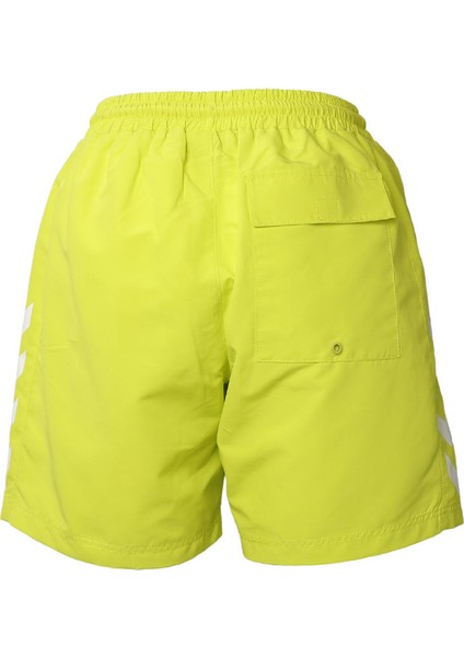 950016-1303 Normal Bel Regular Fit Düz Açık Sarı Erkek Şort Mayo modelleri