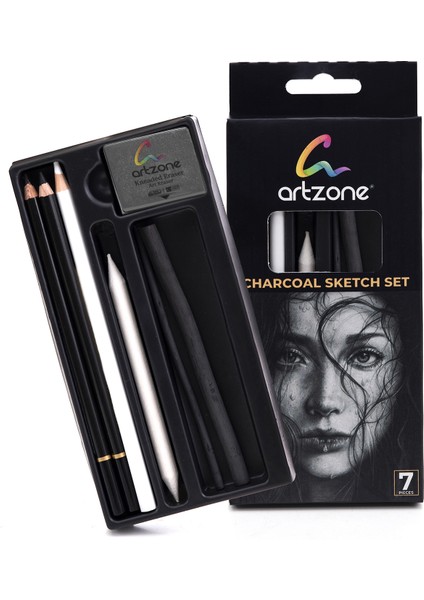 Charcoal Sketch Set- Kömür Eskiz Seti