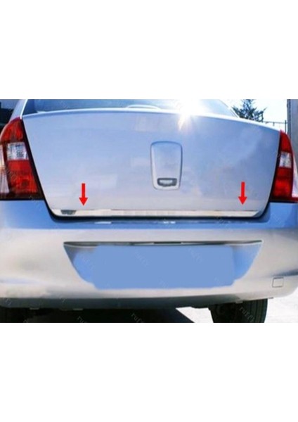 Renault Clio 2 Krom Bagaj Alt Çıtası 1998-2005 Paslanmaz Çelik (Symbol) fırsatları