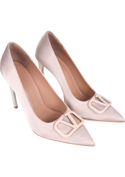 0696 Bej Klasik Ayakkabı modelleri