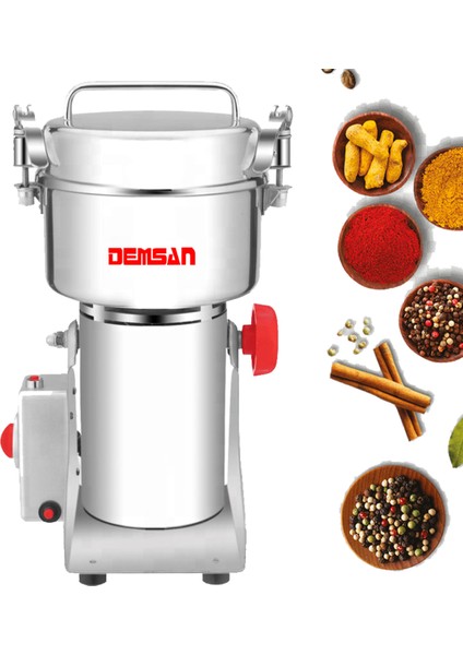 25.000 Devirli 800 gr Yüksek Hızlı Bitki ve Baharat Öğütücü