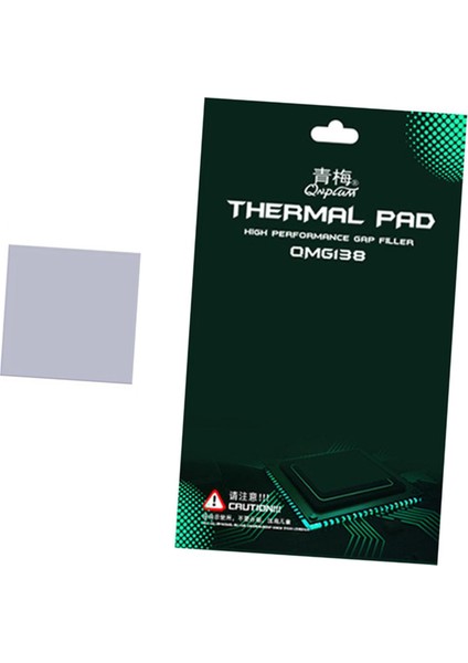 Cpu Termal Ped 12.8 W / Mk Isıya Dayanıklı Gpu Bellek Isı Emici 30X30X2.5MM (Yurt Dışından)