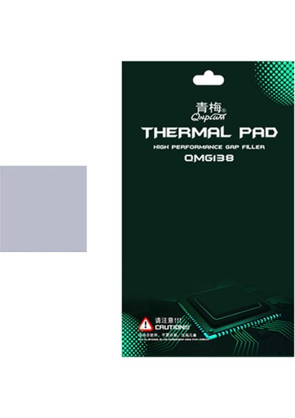 Cpu Termal Ped 12.8 W / Mk Isıya Dayanıklı Gpu Bellek Isı Emici 30X30X2.5MM (Yurt Dışından)