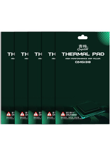 Cpu Termal Ped 12.8 W / Mk Isıya Dayanıklı Gpu Bellek Isı Emici 30X30X2.5MM (Yurt Dışından)