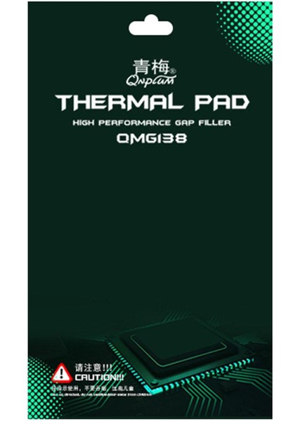 Cpu Termal Ped 12.8 W / Mk Isıya Dayanıklı Gpu Bellek Isı Emici 30X30X2.5MM (Yurt Dışından)