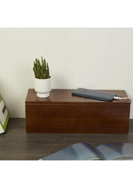 Kablo Yönetimi Kutusu Kordon Kutusu Ev & Ofis Depolama Telleri Için Keeper Tutucu Büyük Boy Renk 2 (Yurt Dışından) indirimleri