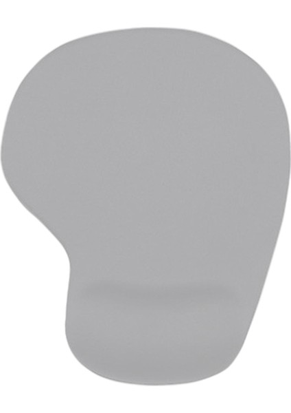 Ofis Ev Masası Bilgisayar Mouse Pad Kayma Koruma Mat Bilek Dinlenme Kauçuk-Gri (Yurt Dışından)