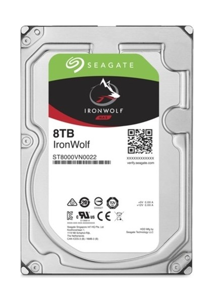Ironwolf 3,5 8tb 256MB 7200 ST8000VN0022