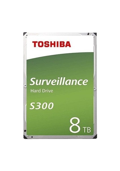 S300 HDWT380UZSVA 8 Tb 7200 Rpm 256 MB 3.5" Sata 3 HDD