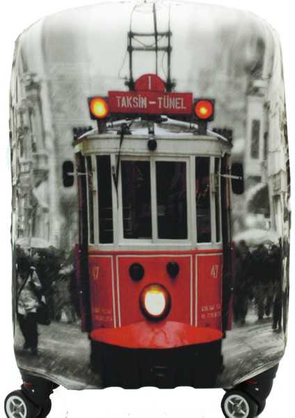 54 Valiz Kılıfı, Bavul Kılıfı - Taksim 2 54