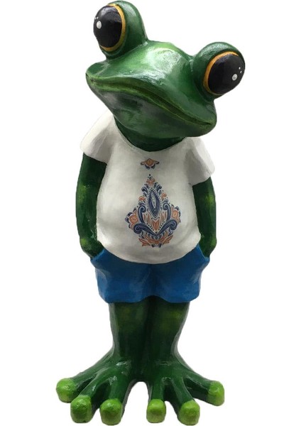 Elleri Cebinde Kurbağa