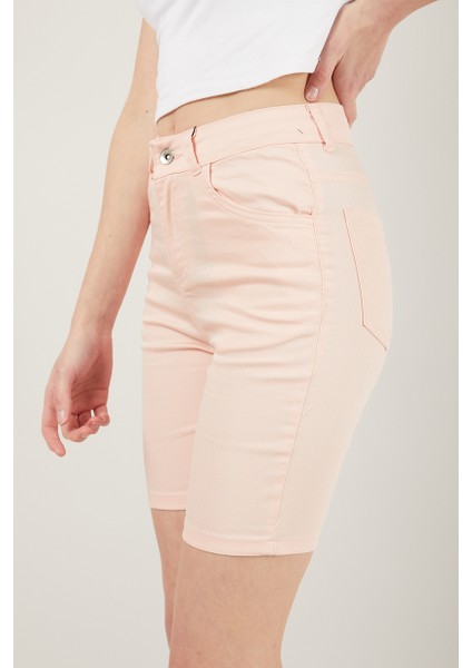 Kadın Cepli Slim Fit Şort fiyatları