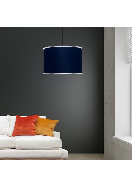 Viscose 30X30X21 Siyah Elektrik Kablolu Kumaş Avize fiyatları