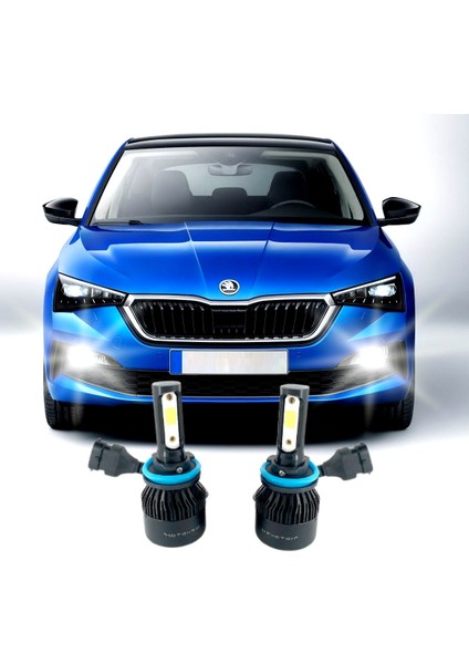 Skoda Scala LED Sis Farı Ampulu Photon Duo H8