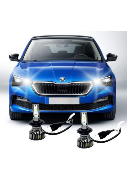 Skoda Scala LED Uzun Far Ampulü Photon Zero H7