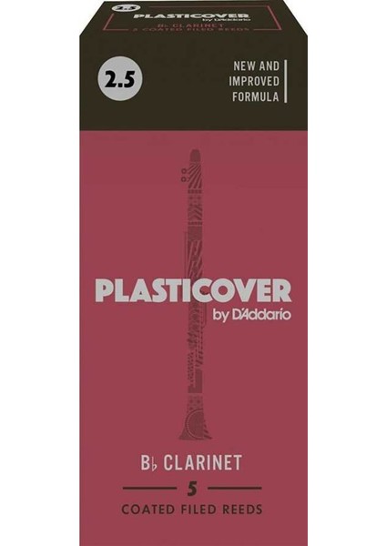 Rico Plasticover RRP05BCL250 Sib Klarnet Kamışı No:2,5