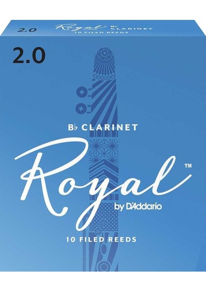 Daddario Woodwinds Royal RCB1020 Sib Klarnet Kamışı No:2