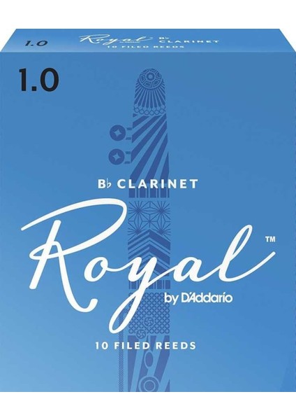 Daddario Woodwinds Royal RCB1010 Bb Klarnet Kamışı No:1