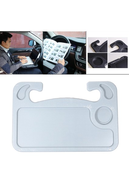 Charmant Oto Araba Direksiyon Tepsi Masa Masası Tablet Çok Fonksiyonlu Seyahat Gri (Yurt Dışından) modelleri